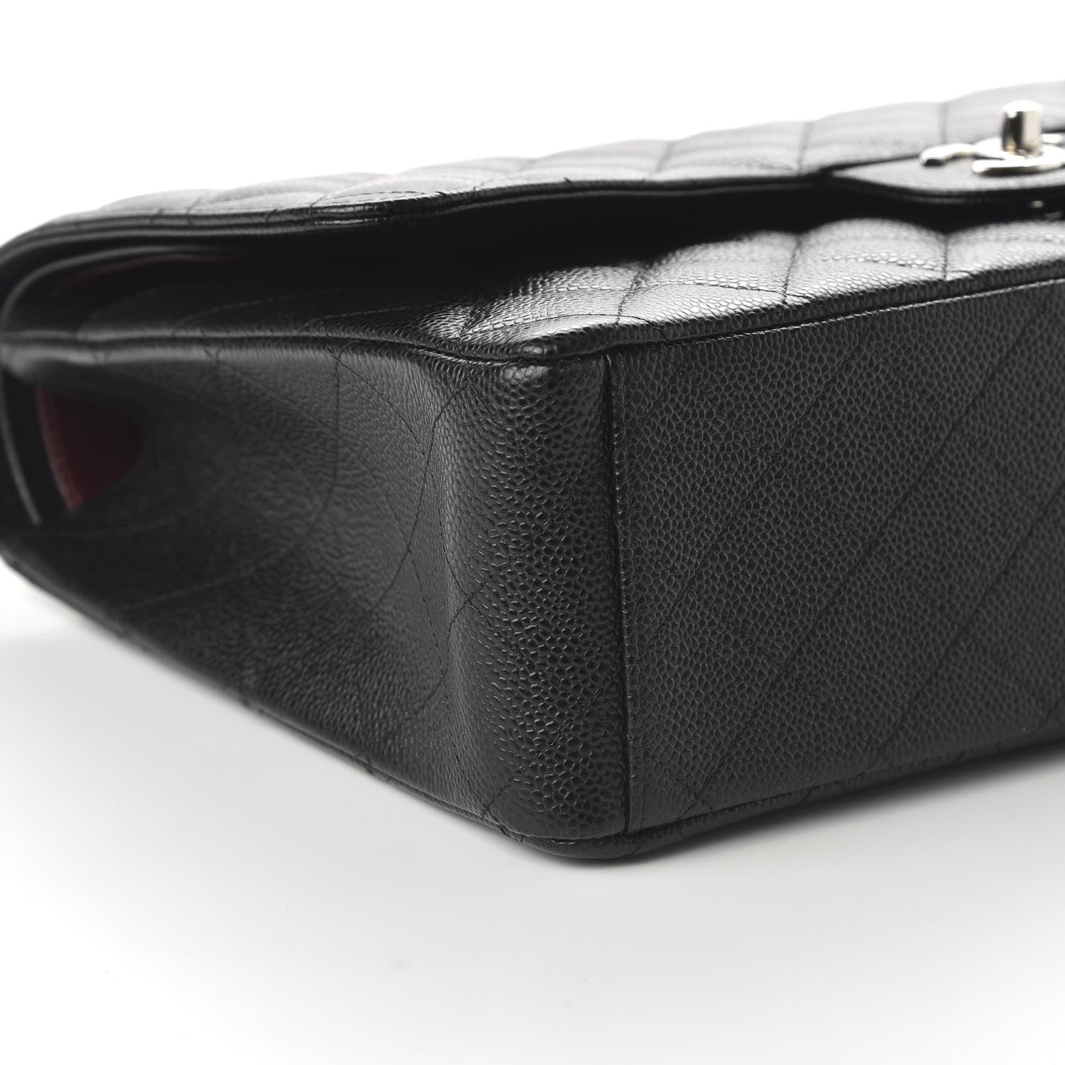 Chanel Caviar Quilted Maxi Double Flap Black 6 of 10