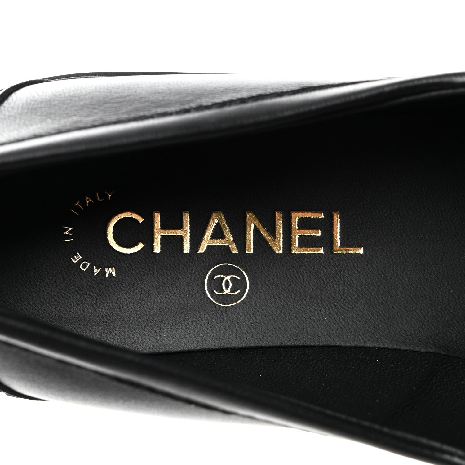 Chanel Lambskin Quilted CC Turnlock Loafers 40 Black 7 of 9