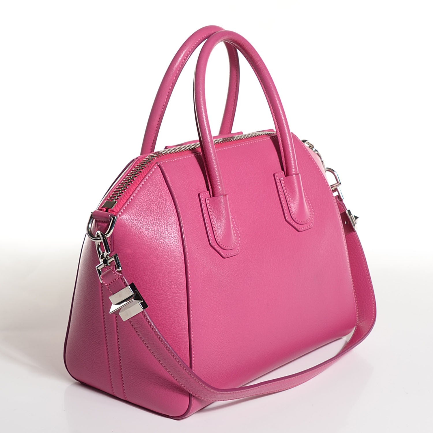 Givenchy Sugar Goatskin Small Antigona Fuchsia 3 of 10