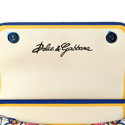 Dolce & Gabbana Dauphine Majolica Print Medium Miss Sicily Satchel Multicolor 8 of 11