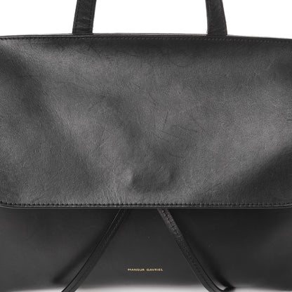 Mansur Gavriel Calfskin Mini Lady Bag Black Flamma 8 of 16