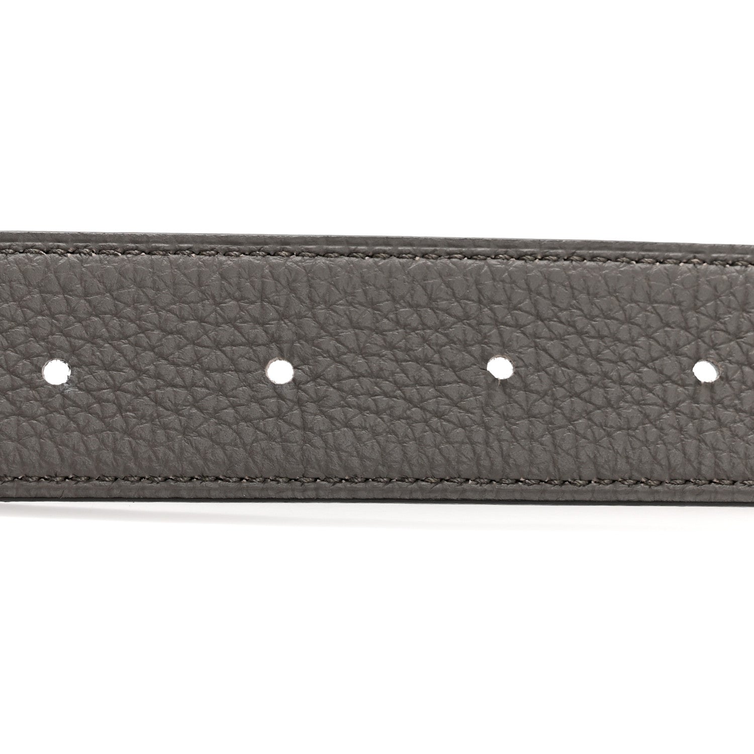 Hermes Box Togo 32mm H Belt 90 36 Black Etain 3 of 6