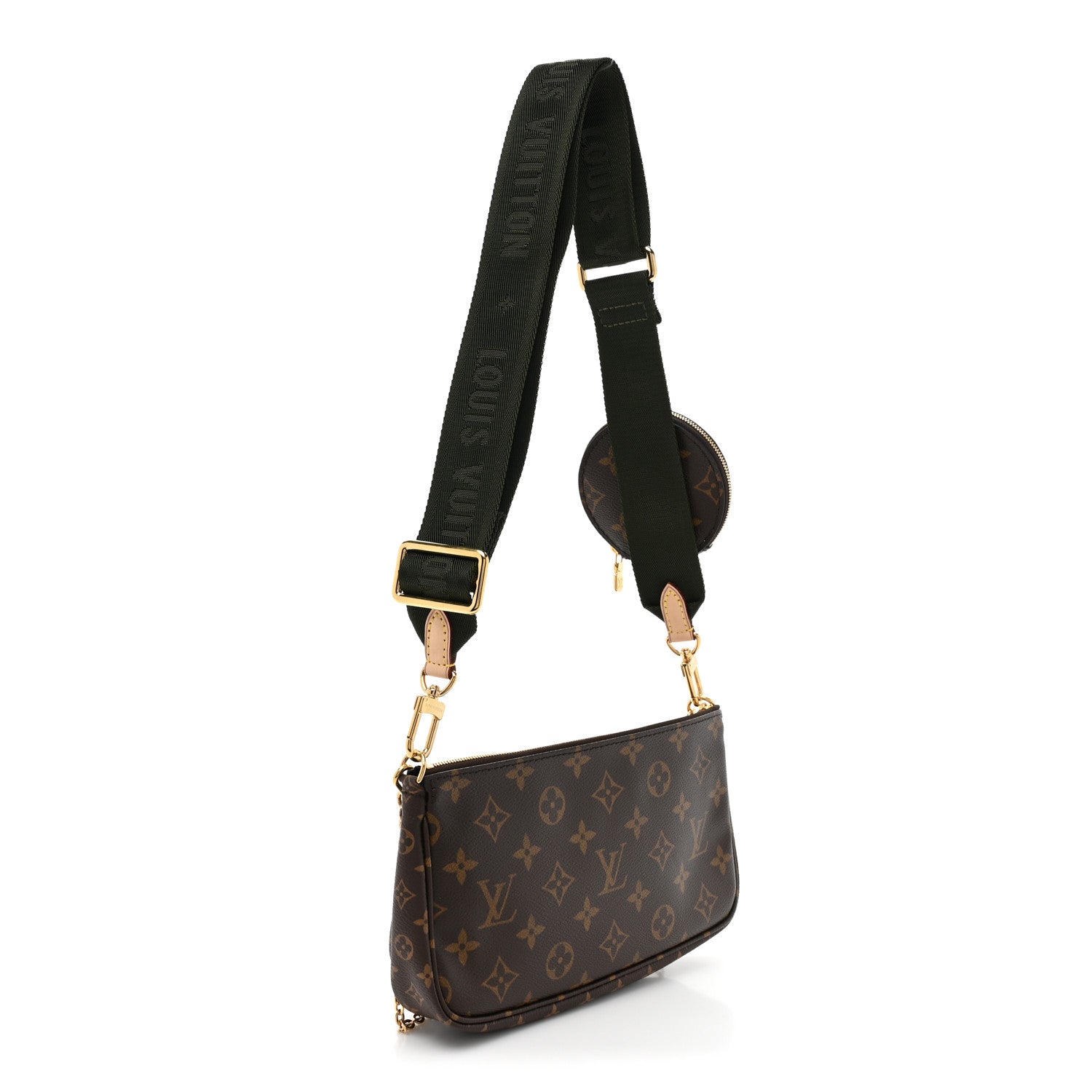 Louis Vuitton Monogram Multi Pochette Accessories Kaki 3 of 12