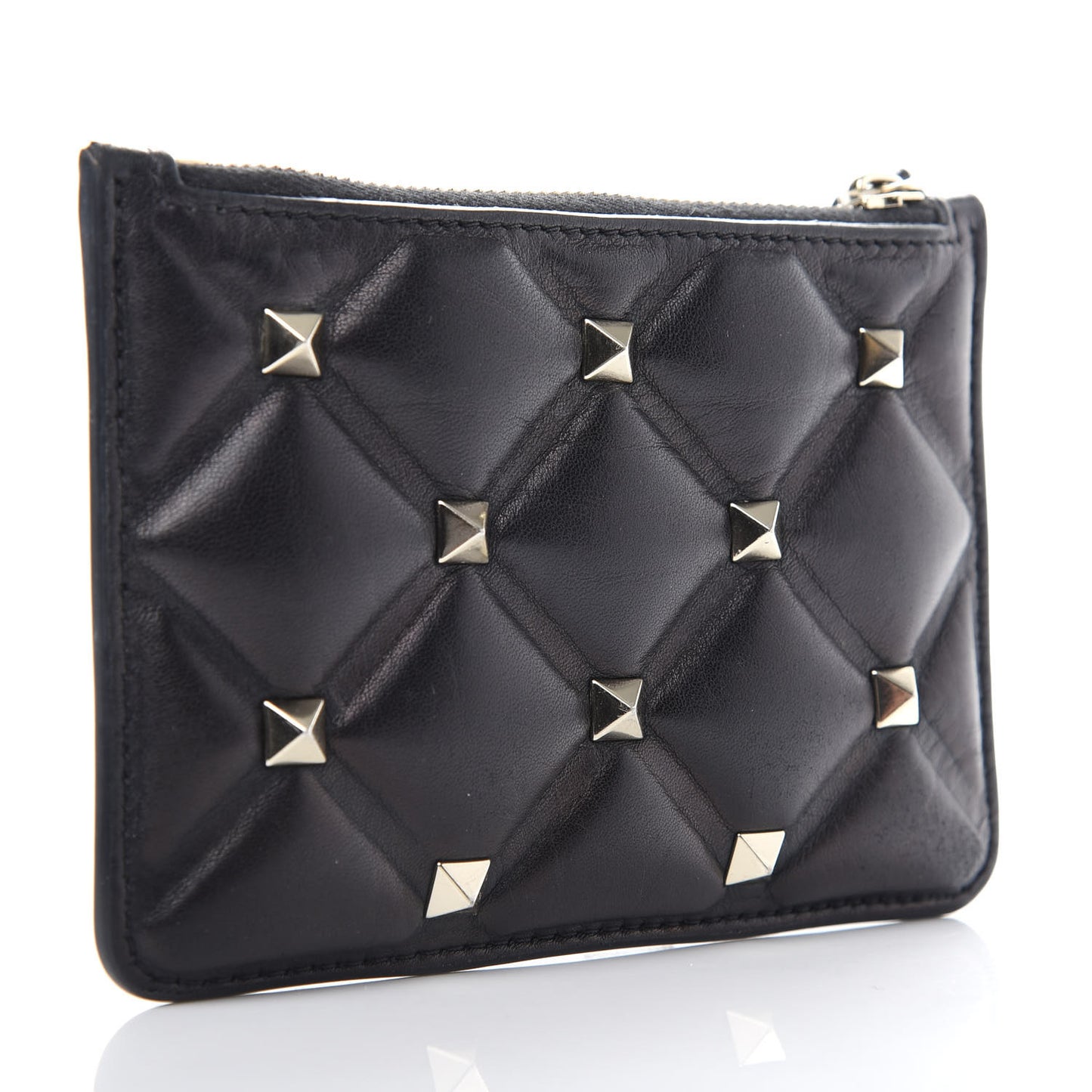 Nappa Candystud Coin Purse Black