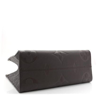 Louis Vuitton Empreinte Monogram Giant Onthego MM Chocolate 4 of 10