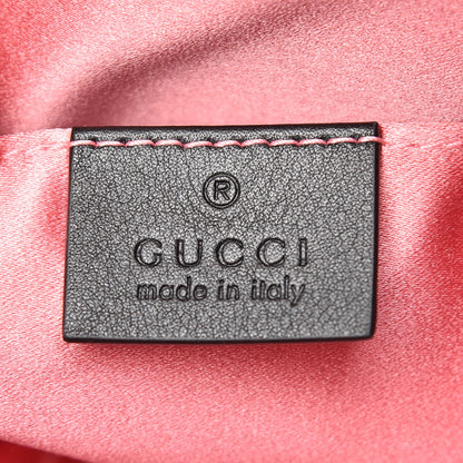 Gucci Velvet Matelasse Crystal Star GG Marmont Belt Bag 95 38 Black 6 of 9