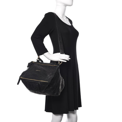 Givenchy Tumbled Sheepskin Medium Pandora Black 2 of 14