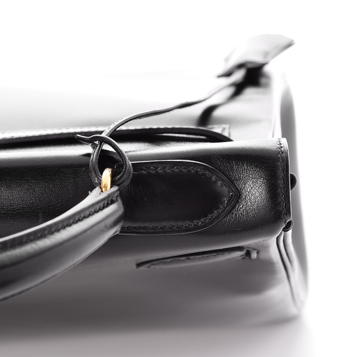 Hermes Box Kelly Retourne 32 Black 33 of 35
