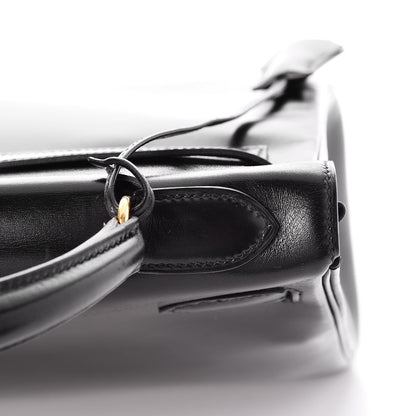 Hermes Box Kelly Retourne 32 Black 33 of 35