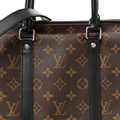 Louis Vuitton Monogram Macassar Porte-Documents Voyage PM 7 of 11