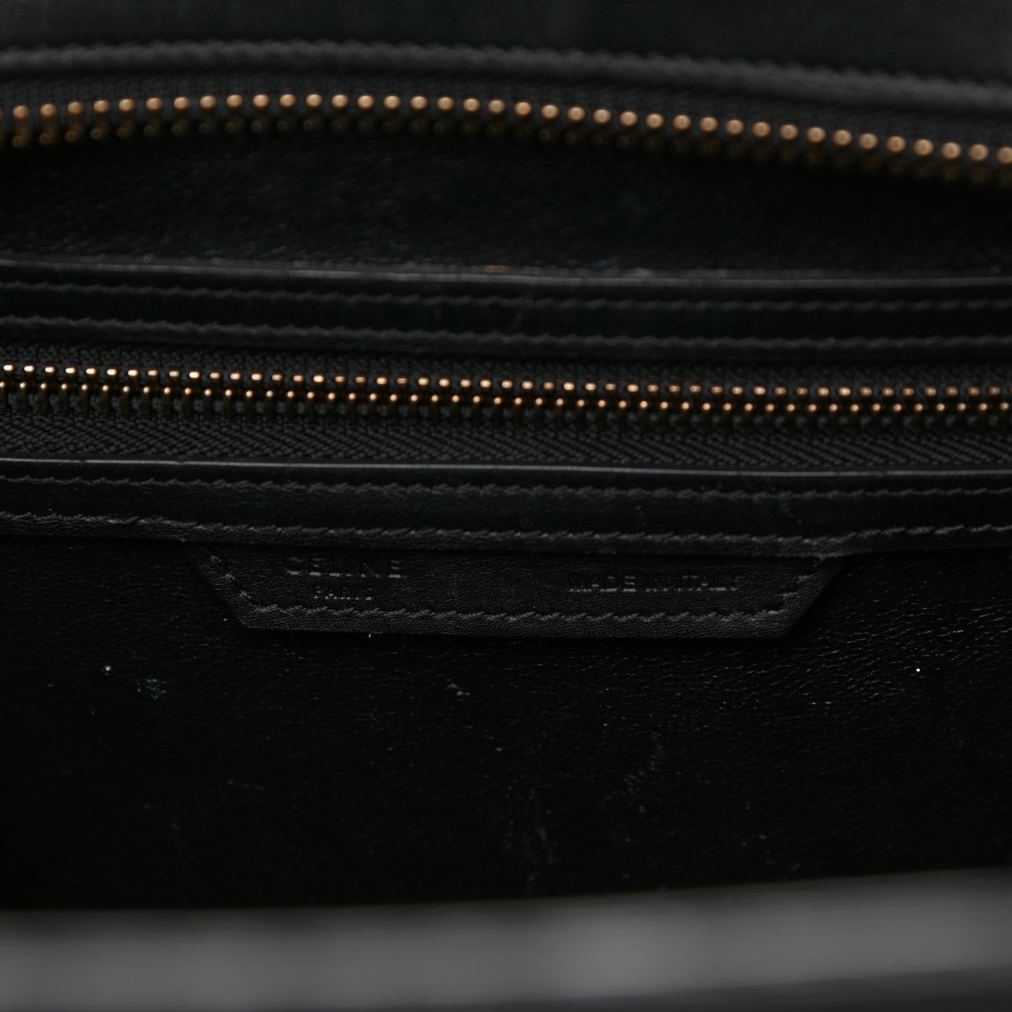 Smooth Calfskin Mini Luggage Black
