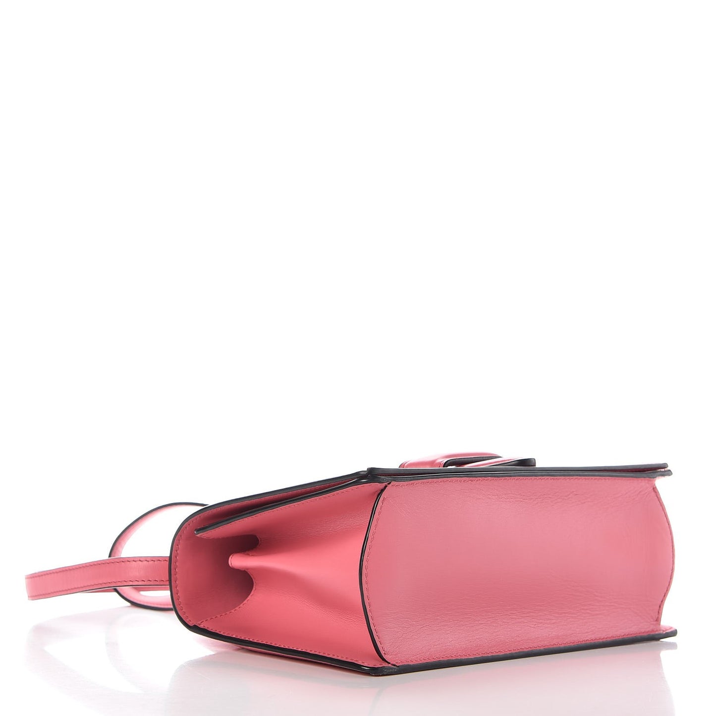 Calfskin Medium Barcelona Shoulder Bag Pink