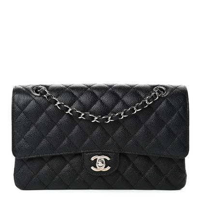 Chanel Caviar Quilted Medium Double Flap Black 1 of 4