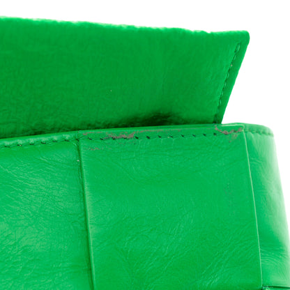 Bottega Veneta Paper Calfskin Intreccio Cassette Belt Bag Parakeet 14 of 18