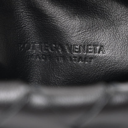 Bottega Veneta Calfskin Nappa Intrecciato Candy Wallace Black 6 of 10