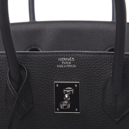 Hermes Togo Birkin 35 Black 6 of 11