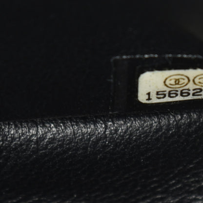 Chanel Lambskin Quilted Jumbo Double Flap So Black 7 of 8
