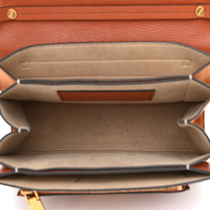 Givenchy Goatskin Suede Small GV3 Shoulder Bag Chestnut 5 of 12
