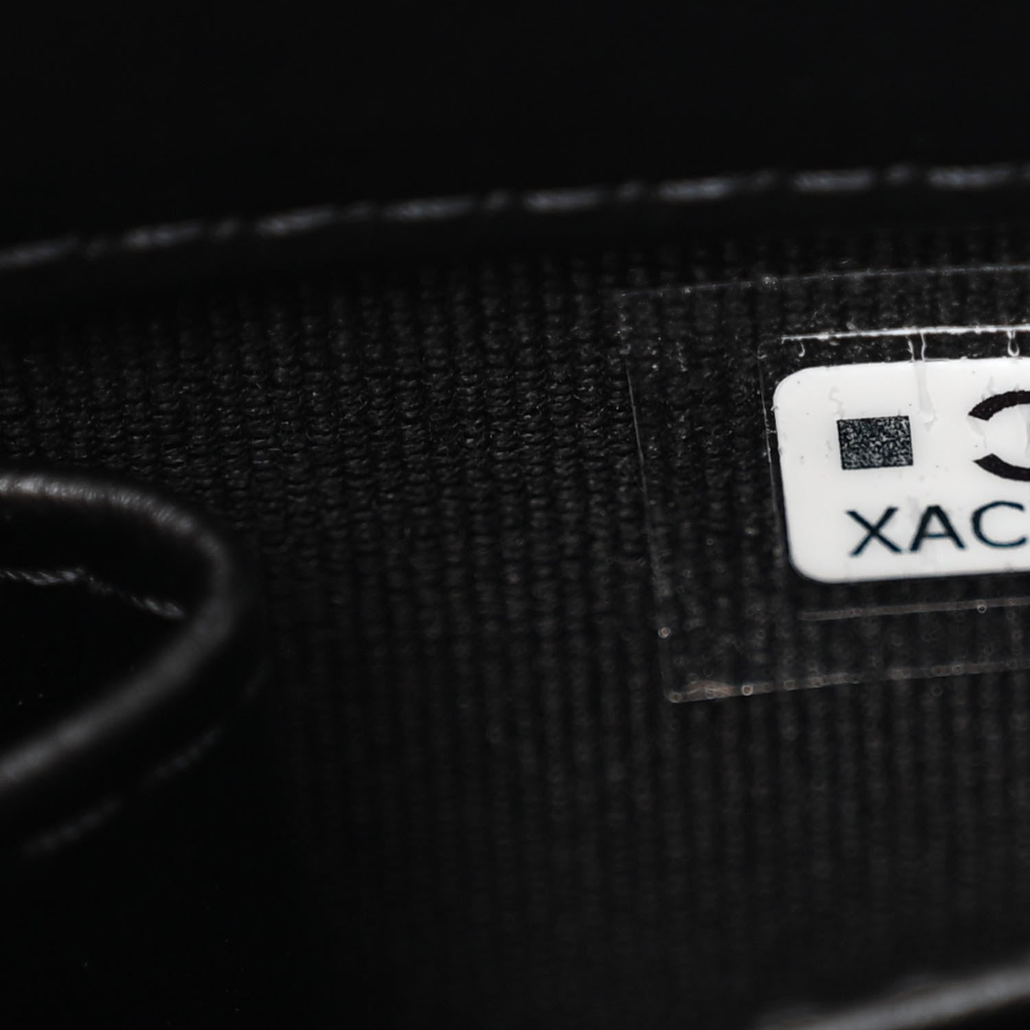 Chanel Shiny Crumpled Calfskin Quilted Clutch With Chain Black 7 of 11