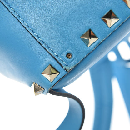 Valentino Garavani Calfskin Mini Rockstud Backpack Parrot 9 of 9