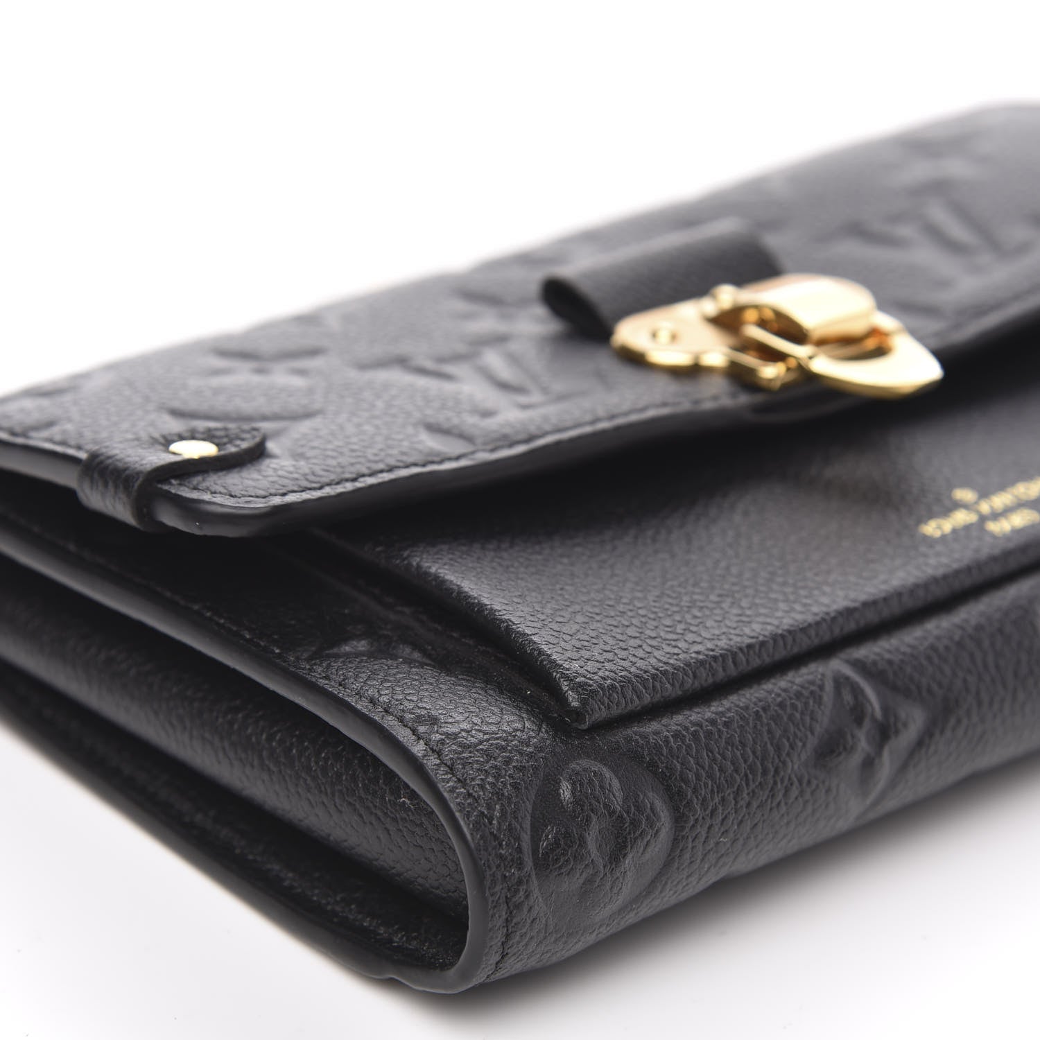 Louis Vuitton Empreinte Vavin Chain Wallet Black 7 of 8
