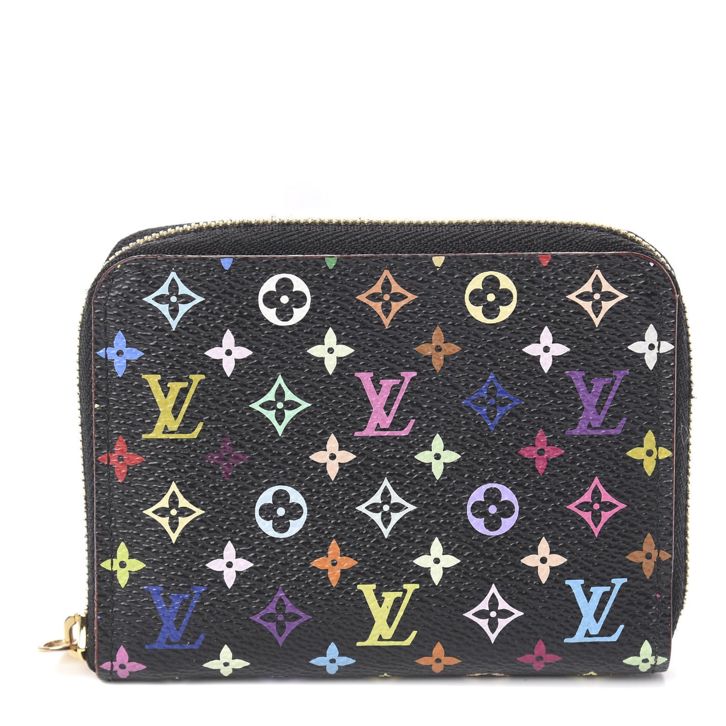 Monogram Multicolor Zippy Coin Purse Black Grenade