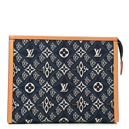 Louis Vuitton Jacquard Since 1854 Toiletry Pouch 26 Blue 1 of 7