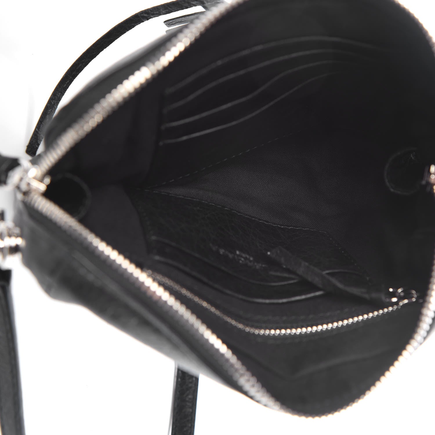 Balenciaga Agneau Classic Hardware XS Reporter Crossbody Black 5 of 8