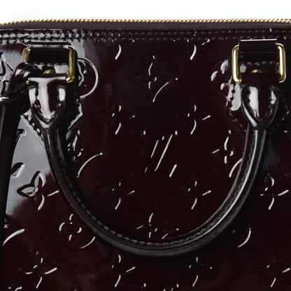 Louis Vuitton Vernis Alma PM Amarante 10 of 10