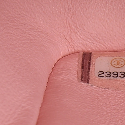 Chanel Satin Paris Cuba Cigare Print Mini Flap Pink 7 of 8