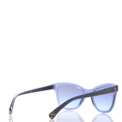 Chanel CC Cat Eye Sunglasses 5330 Blue 4 of 8