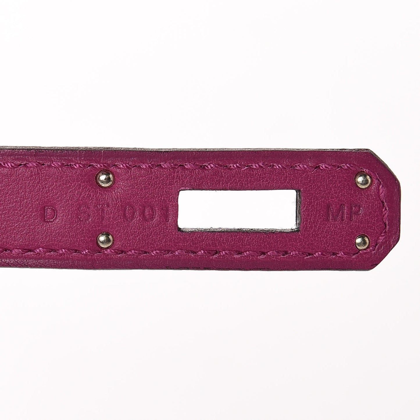 Swift Kelly Cut Clutch Pochette Rose Pourpre