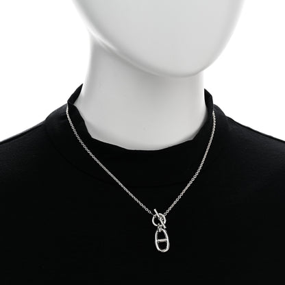 Hermes Sterling Silver Amulette Chaine d'Ancre Necklace 2 of 6