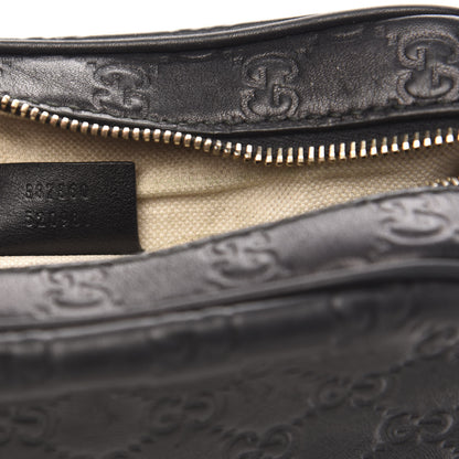 Gucci Guccissima Mini Bree Messenger Bag Black 7 of 12