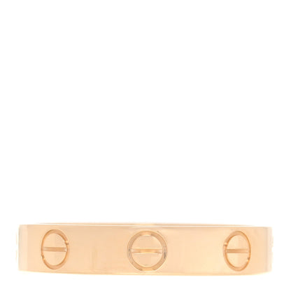 Cartier 18K Yellow Gold 3.5mm LOVE Wedding Band Ring 52 6 3 of 4