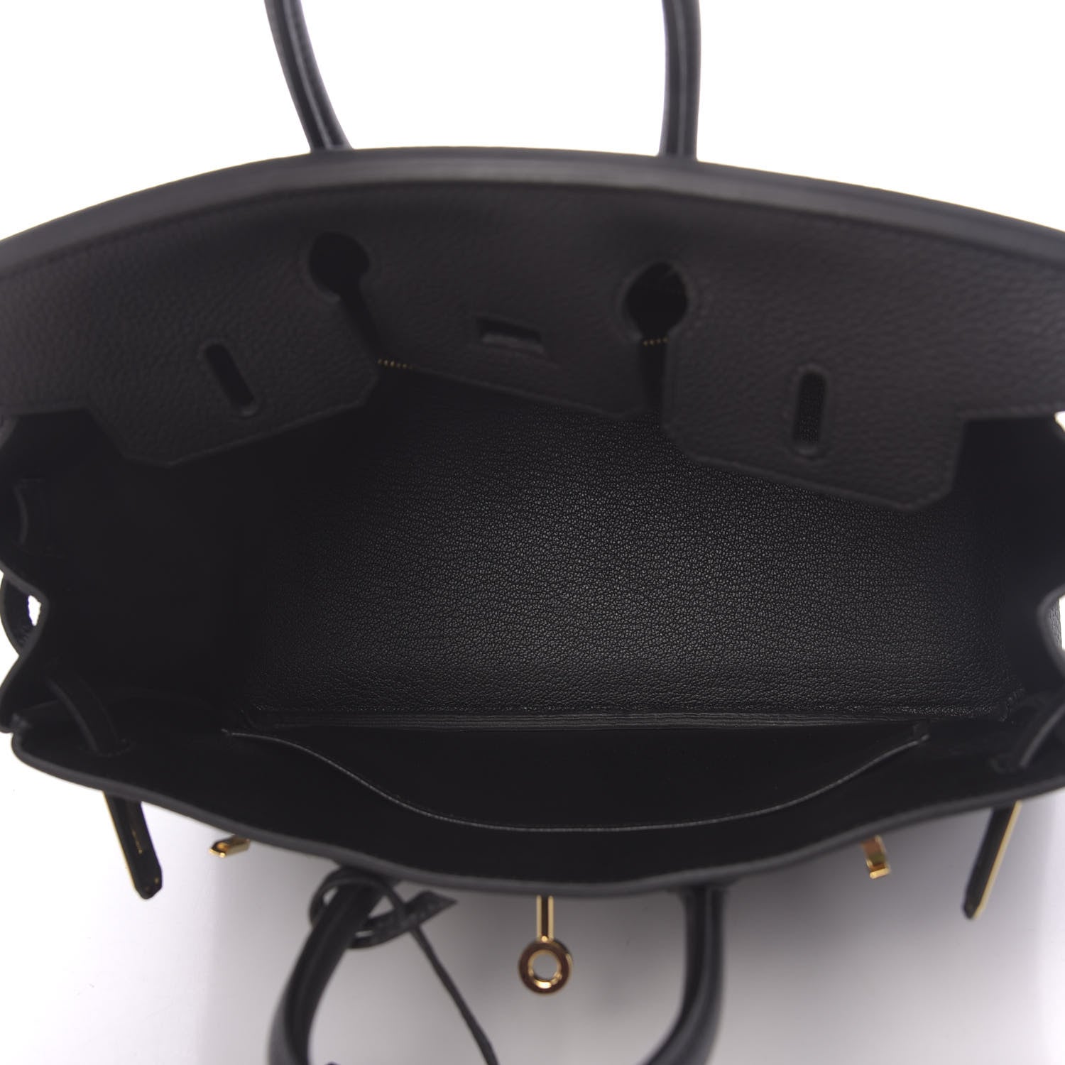 Hermes Togo Birkin 25 Black 5 of 11