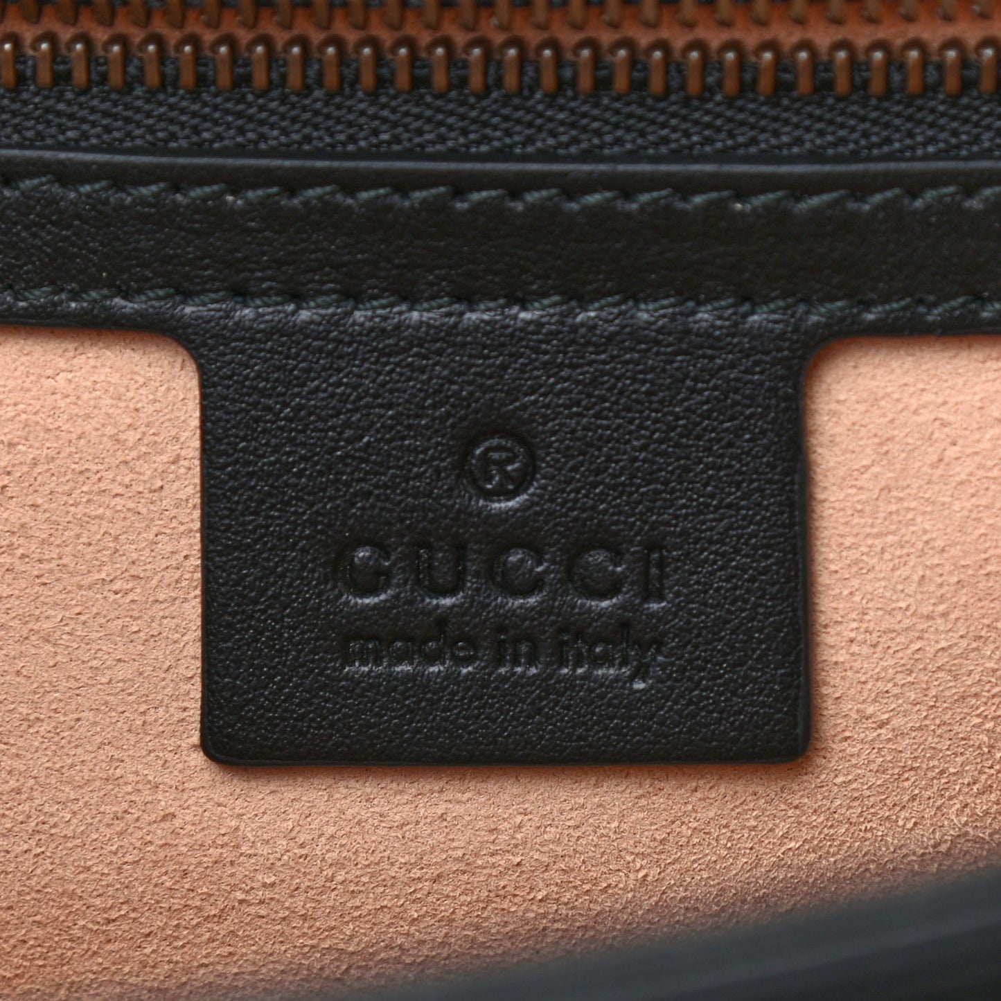 Calfskin Matelasse GG Marmont Clutch Black