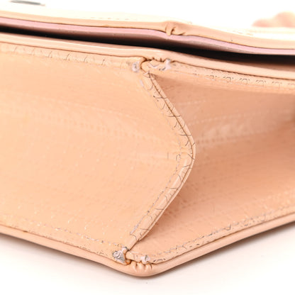 Christian Dior Patent Micro-Cannage Small Diorama Flap Bag Pink 9 of 22