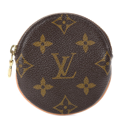 Louis Vuitton Monogram Round Coin Purse 1 of 5
