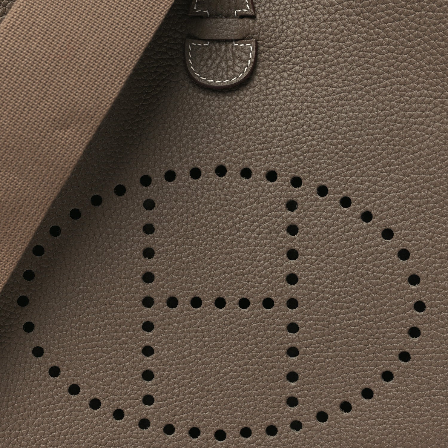 Hermes Taurillon Clemence Evelyne III PM Etoupe 8 of 11
