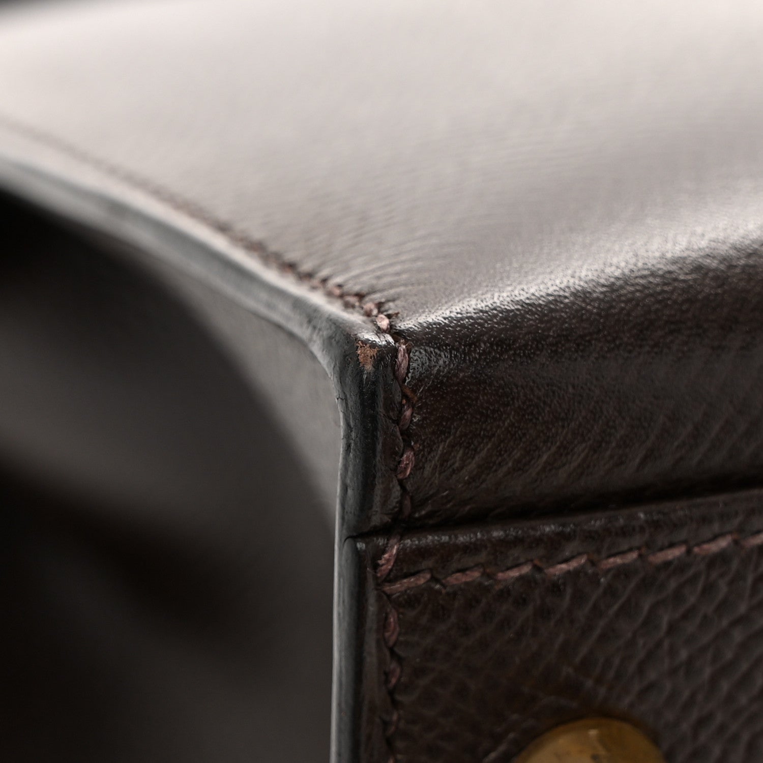 Hermes Epsom Kelly Sellier 32 Chocolate 20 of 23
