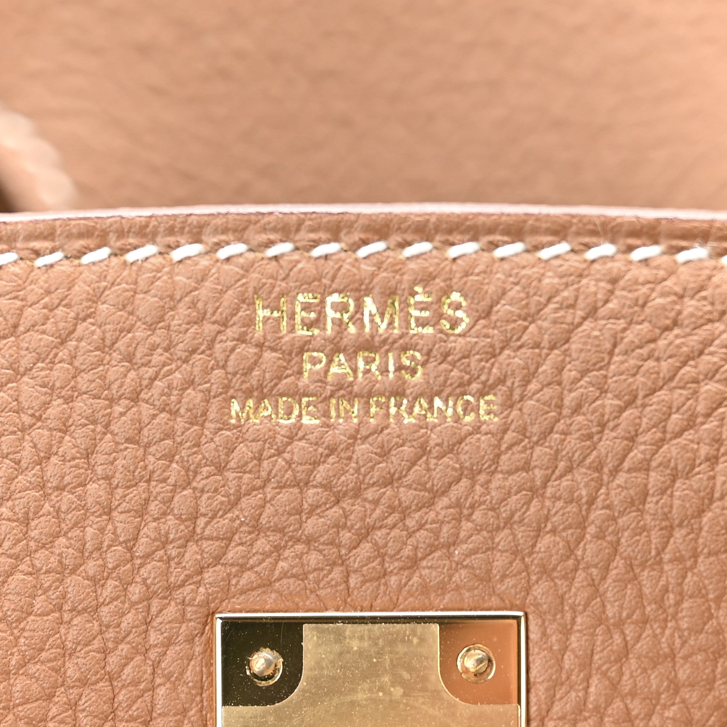 Hermes Togo Birkin 25 Gold 6 of 11