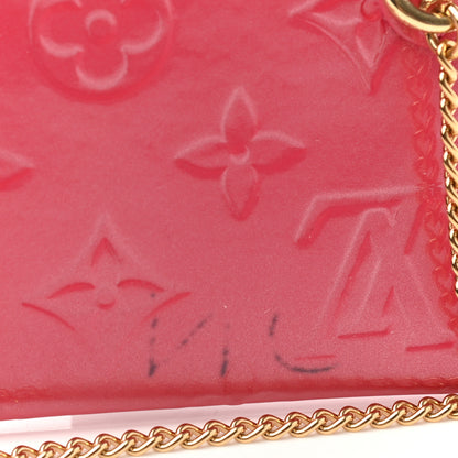 Louis Vuitton Vernis Envelope Plate Pouch Framboise 8 of 9
