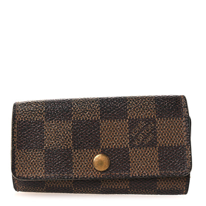 Louis Vuitton Damier Ebene Multicles 4 Key Holder 1 of 11