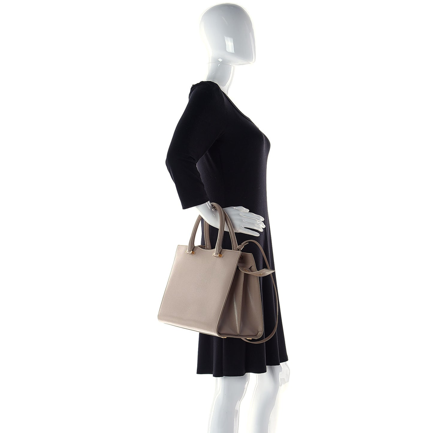 Grain De Poudre Medium Uptown Tote Beige