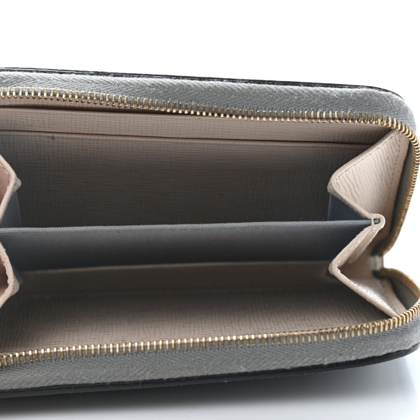 Vitello Elite Monster Eyes Studded Mini Zip Around Wallet Ghiaccio Black Multicolor