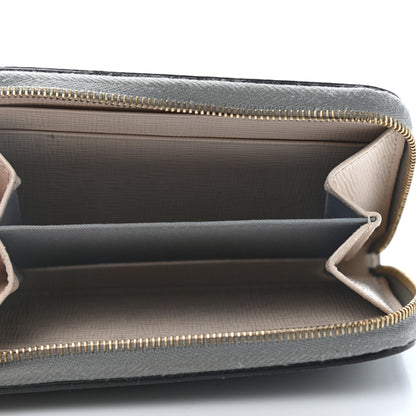 Fendi Vitello Elite Monster Eyes Studded Mini Zip Around Wallet Ghiaccio Black Multicolor 5 of 7