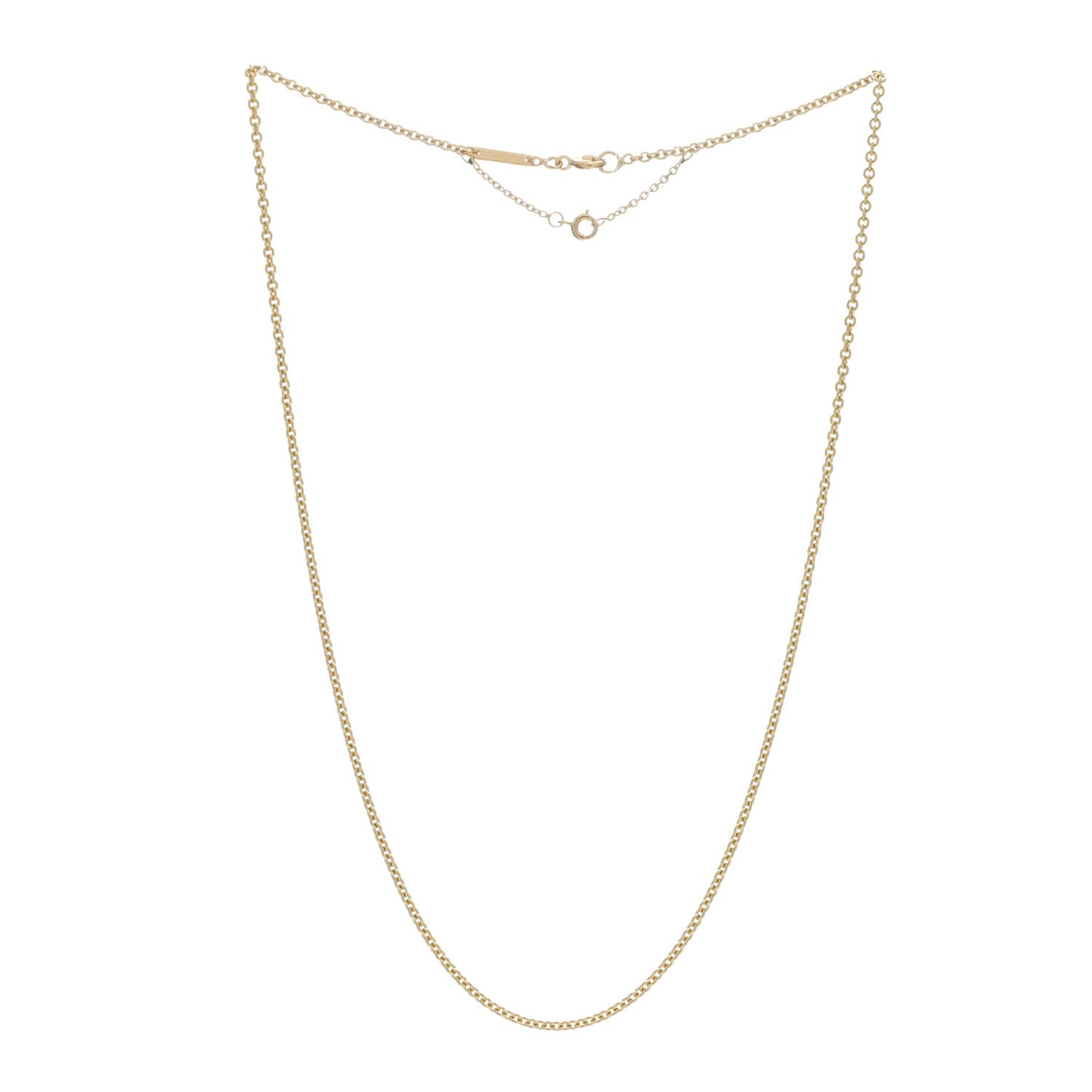 18K Yellow Gold Forsa Link Chain Necklace