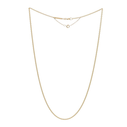 Cartier 18K Yellow Gold Forsa Link Chain Necklace 2 of 4