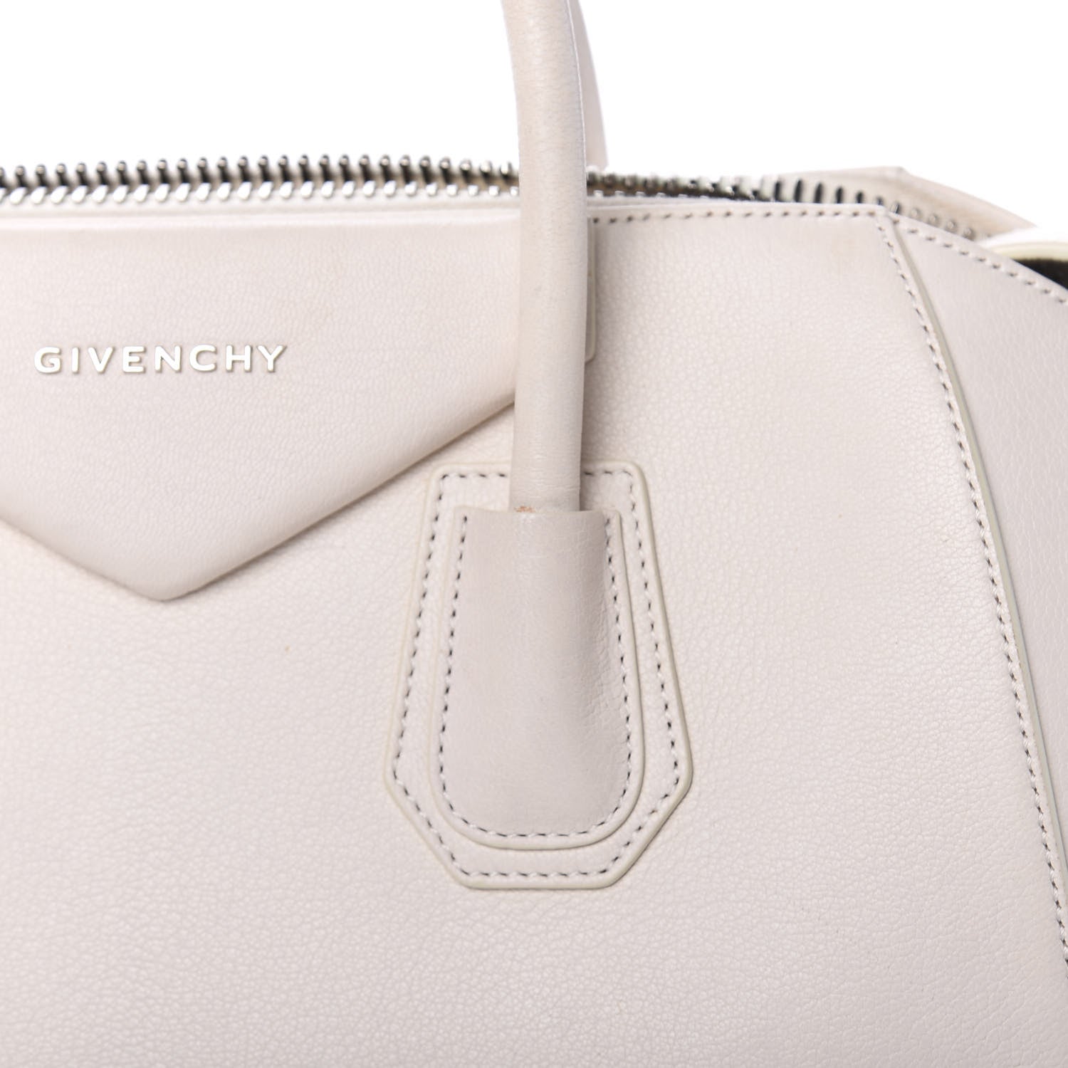 Givenchy Sugar Goatskin Medium Antigona Ivory 22 of 24